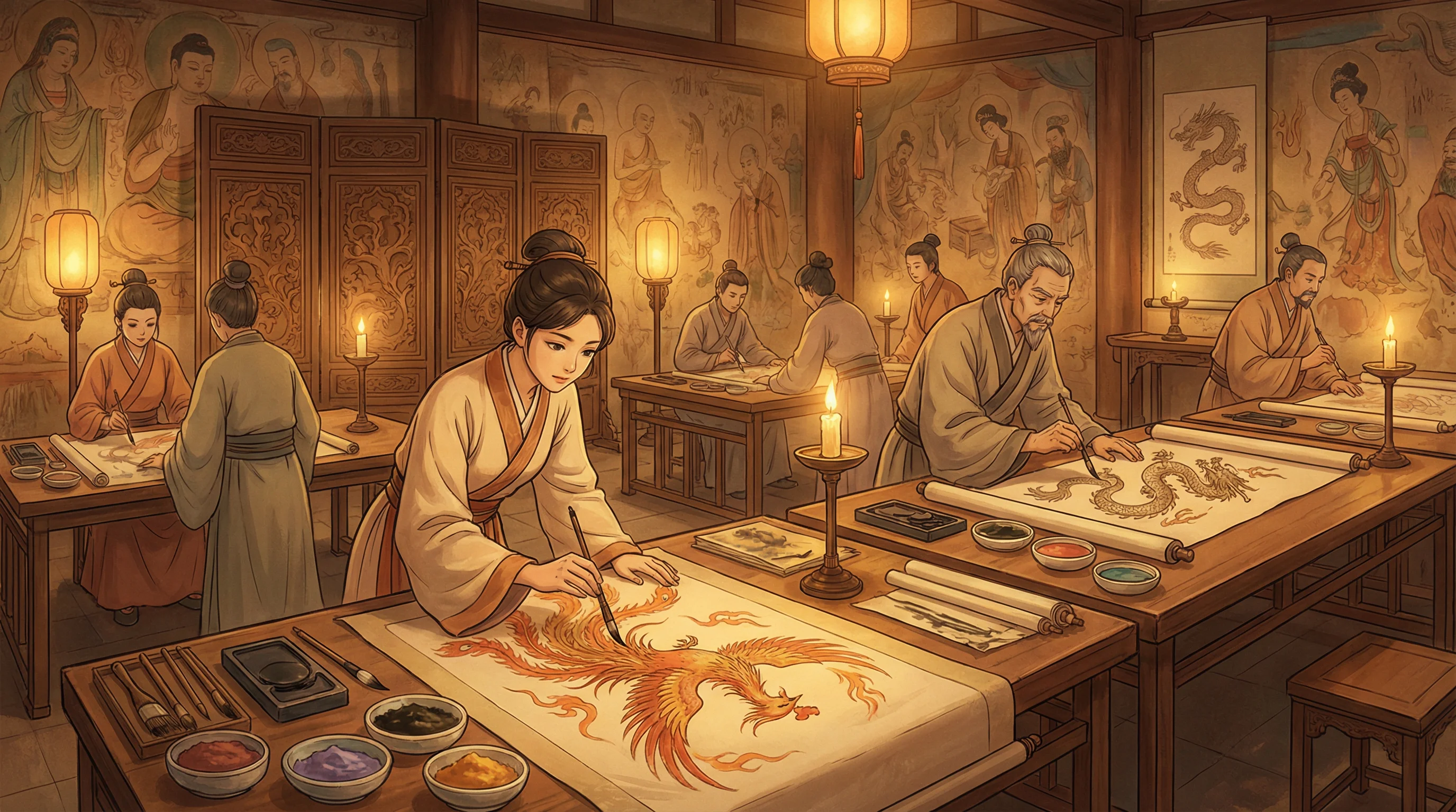 画师入驻 - 体育生腹肌打桩操视频 国风动漫画师