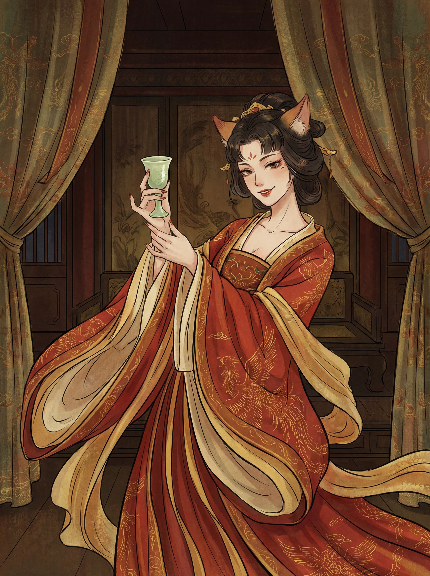 妲己 - 体育生腹肌打桩操视频 封神榜截教动漫角色